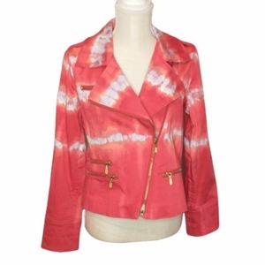 Berek Tie Dye Moto Jacket